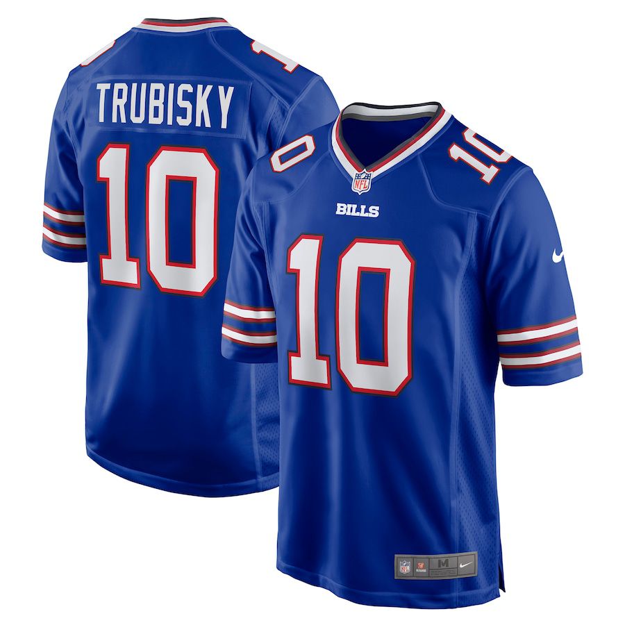 Men Buffalo Bills #10 Mitchell Trubisky Nike Royal Game NFL Jersey->buffalo bills->NFL Jersey